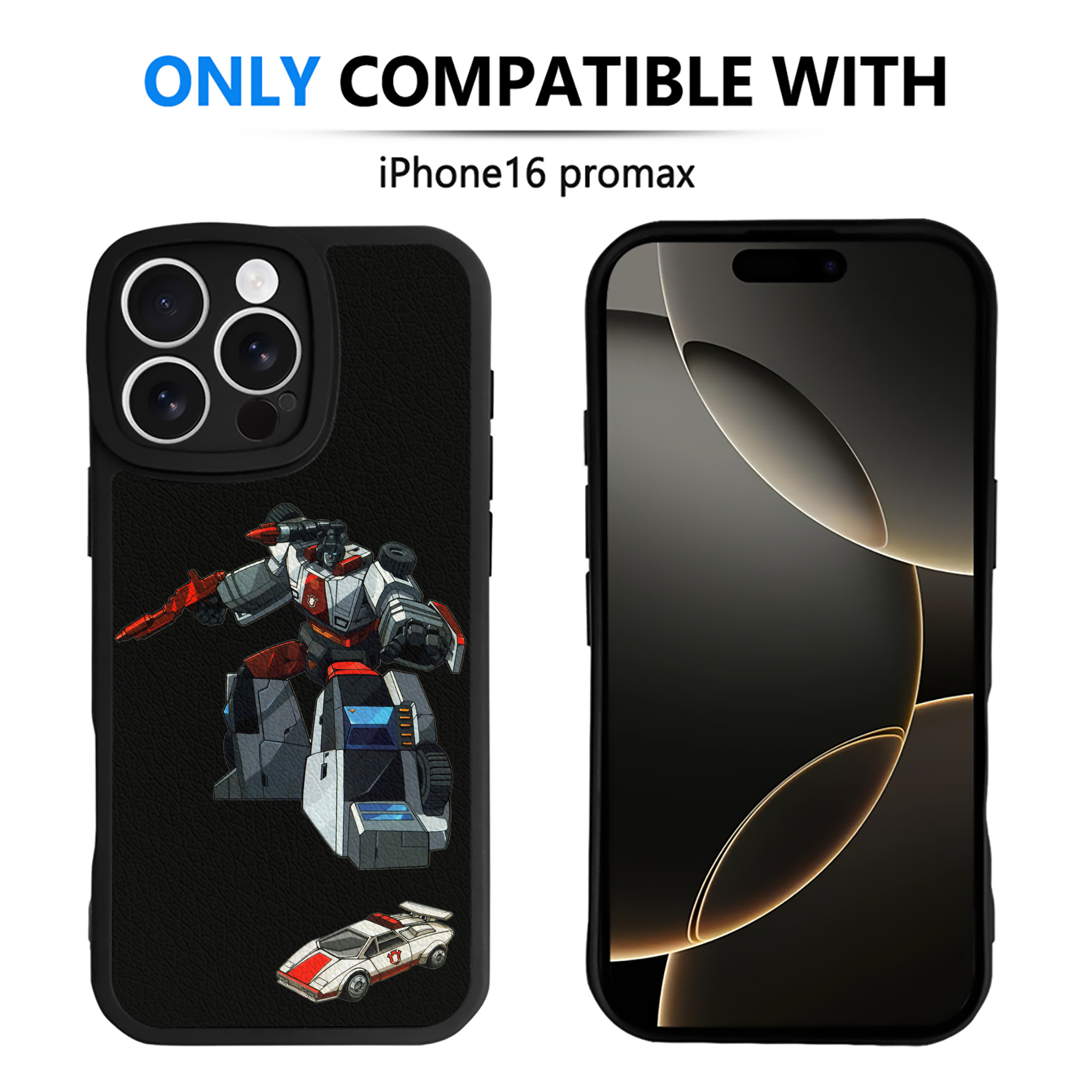 （画像用）  【iPhone 16シリーズ対応】シリコンスマホケース（レザー調） 材質：シリコン